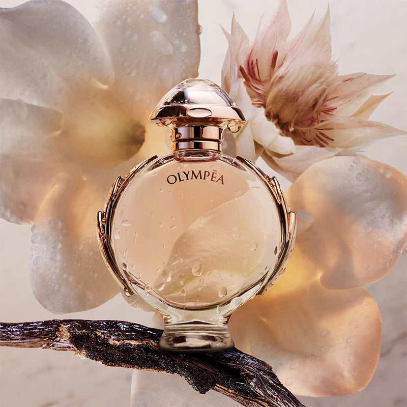 Paco Rabanne Olympéa, parfum floral-oriental, mandarina verde, vanilie, 80 ml